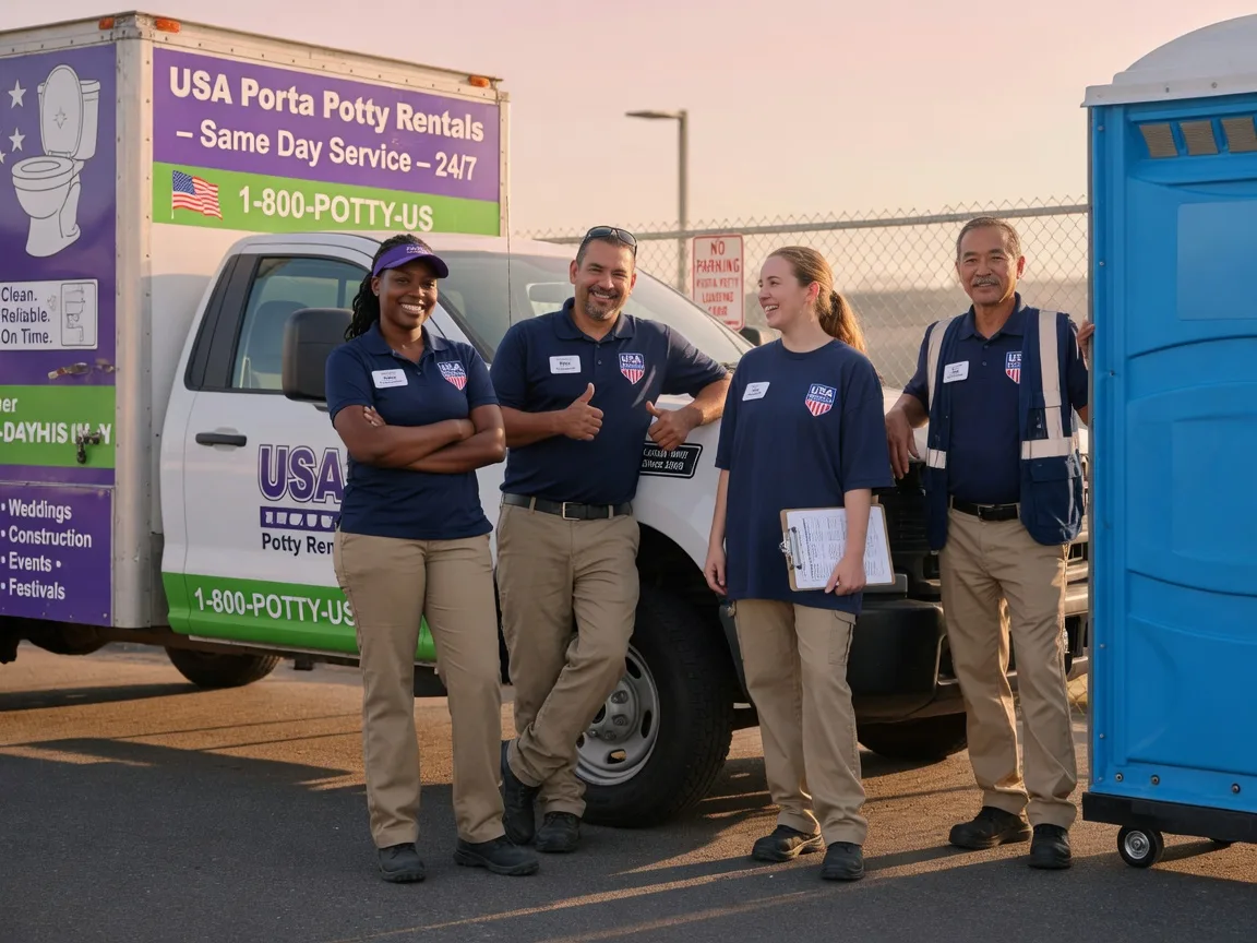Porta Potty Rental company in Brandamore, PA